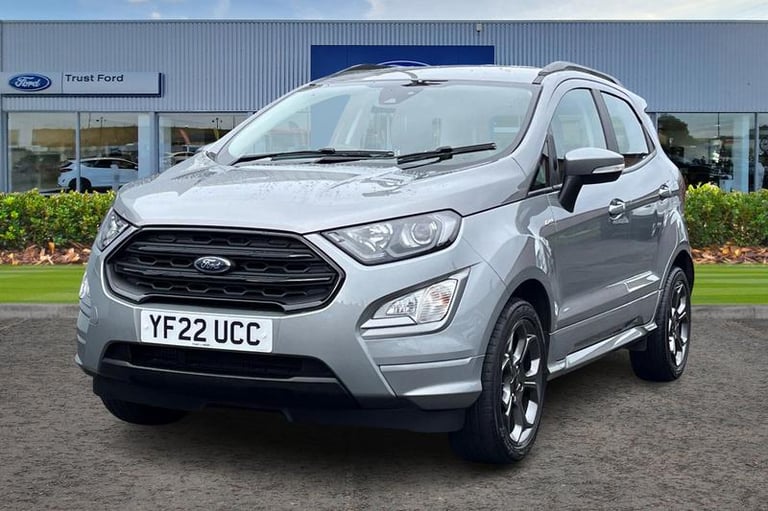 2022 Ford Ecosport 1.0 EcoBoost 125 ST-Line 5dr, Parking sensors, Reverse Camera, Sat Nav, Med Ha...