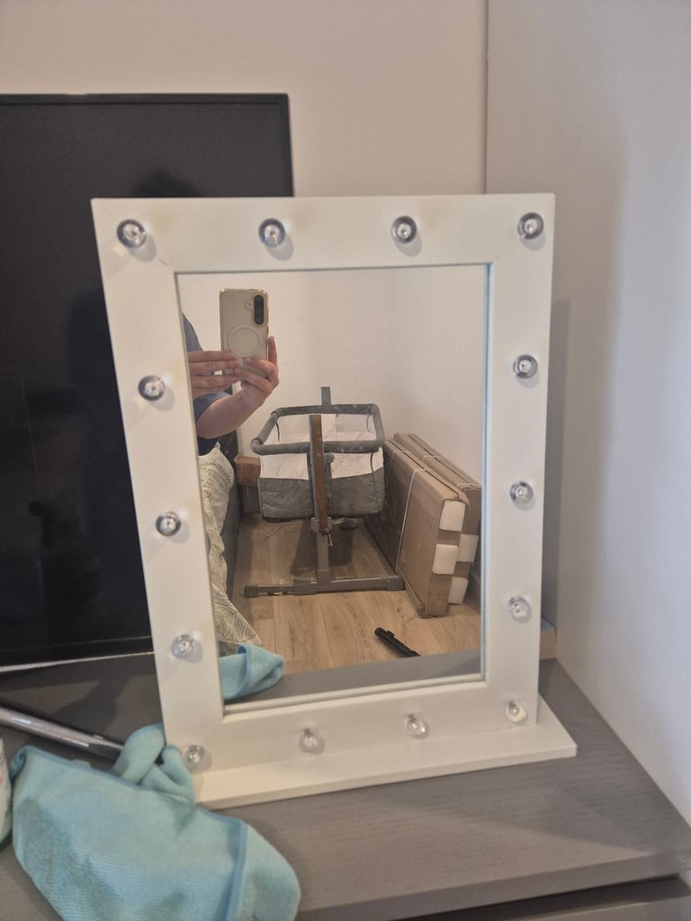 Mirror with lights