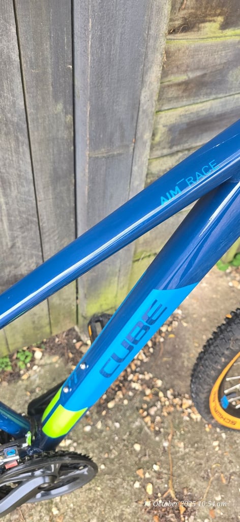 Cannondale and Cube mountain bikes
