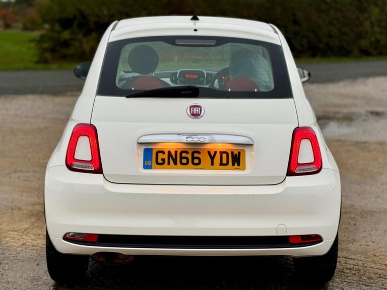 2016 Fiat 500 1.2 ECO Pop Star Euro 6 (s/s) 3dr Hatchback Petrol Manual