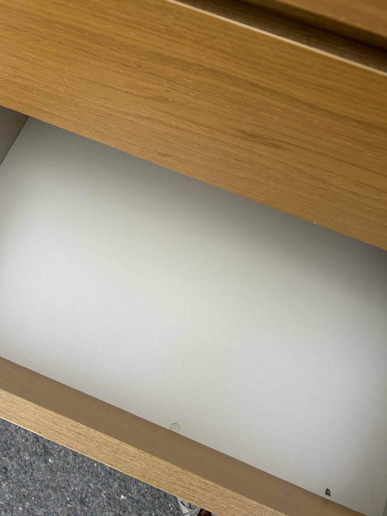 I can deliver - Used but great condition IKEA MALM Chest of 4 Drawers in Oak