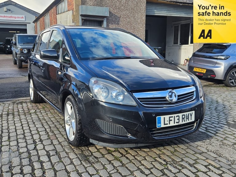 2013 Vauxhall Zafira 1.6 Petrol Manual 7 Seats MPV 16V Exclusive 5dr MPV Petrol Manual