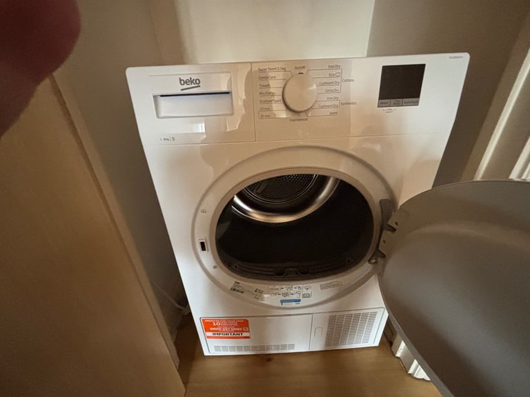 image for Almost new Beko self condensing tumble dryer 
