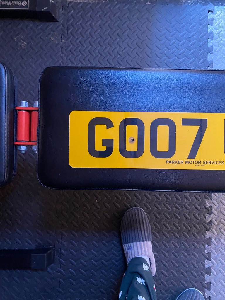 Personal number plate (GO LUKE)
