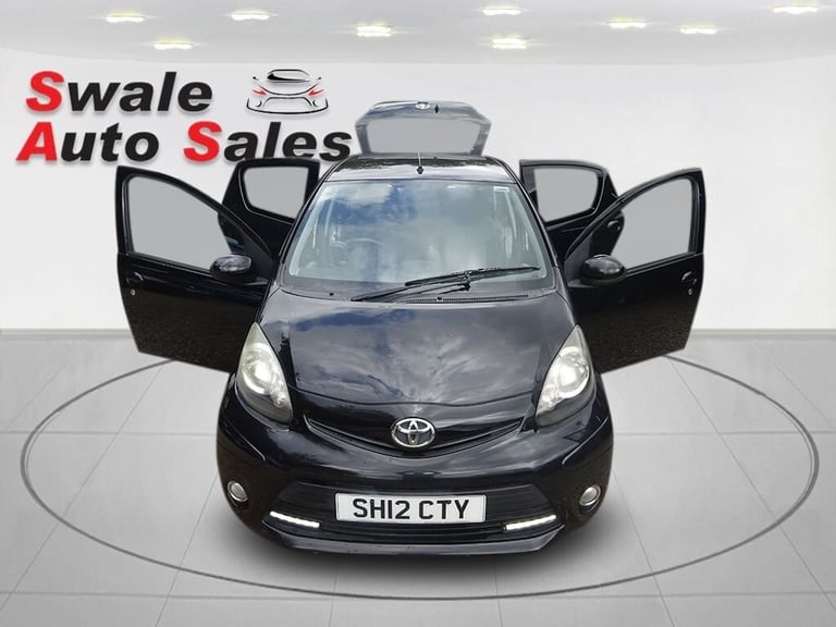 2012 Toyota AYGO 1.0 VVT-i Fire Hatchback 5dr Petrol FOR SALE WITH 12 MONTHS MOT Hatchback Petrol...