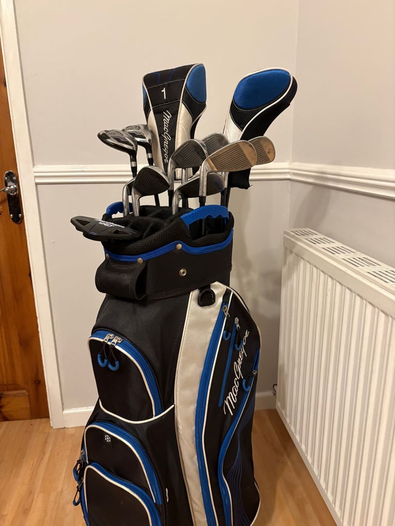 Macgregor DCT 2000 Graphite Shafted Clubs, Putter and Bag - Great Condition