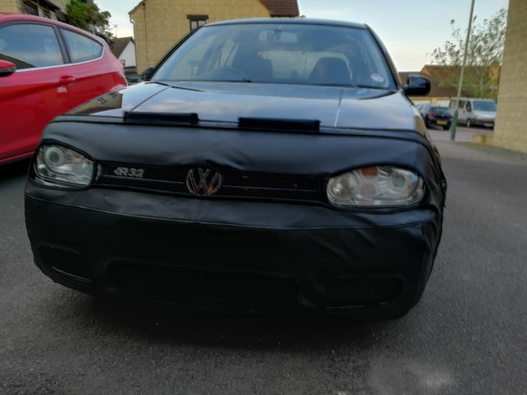 VW R32 MKIV GOLF MK4 AUTOMASK COBRA BONNET/BUMPER BRA MASK FULL FRONT