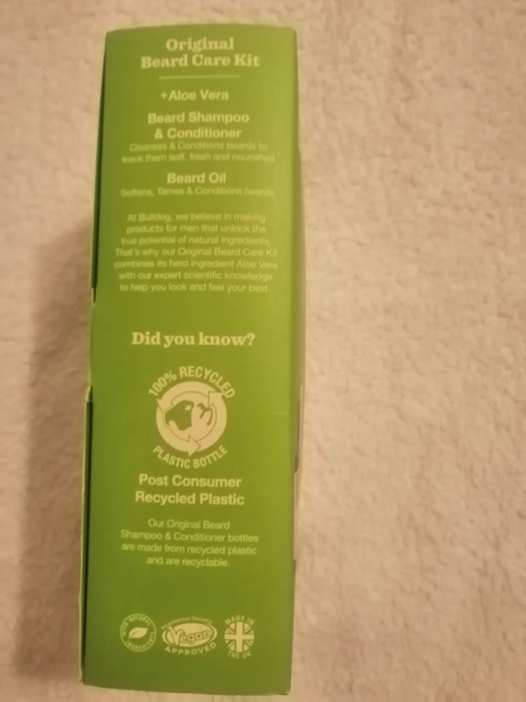 Bulldog Skincare For Men - Beard Care Kit - new in box