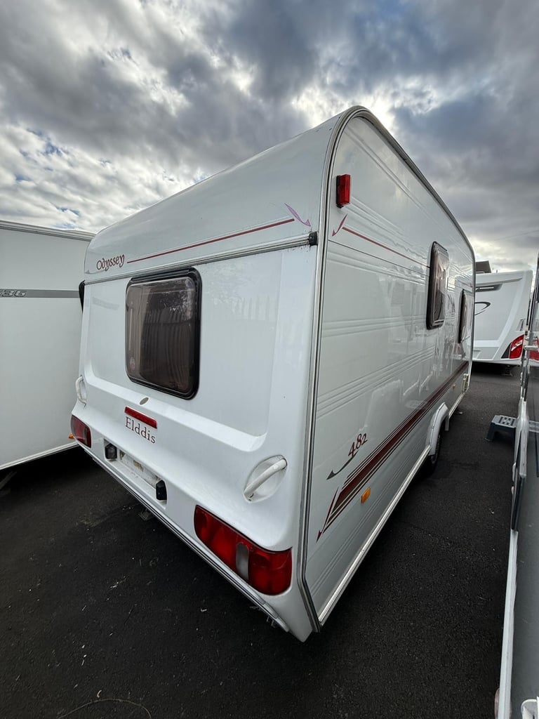 Elddis Odyssey 482 Full Rear Bathroom