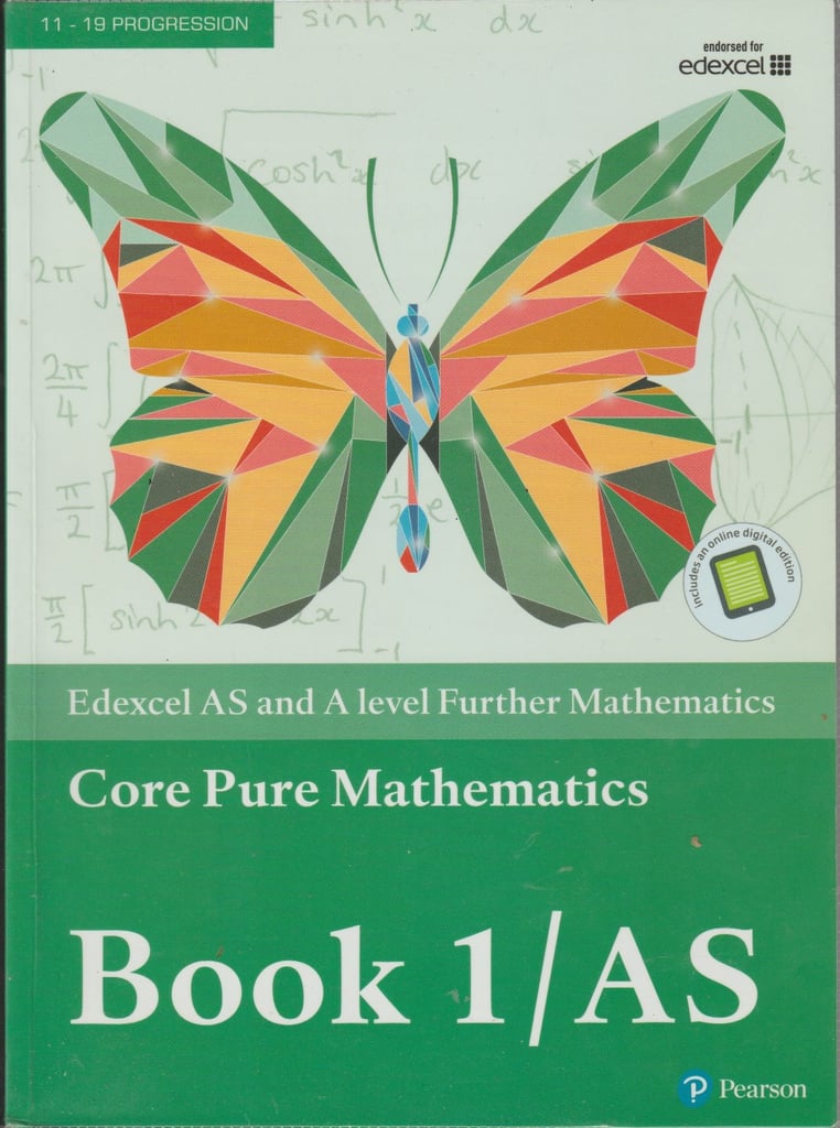 Core Pure Maths Books 1 & 2 (Edexcel Further Maths A Level)