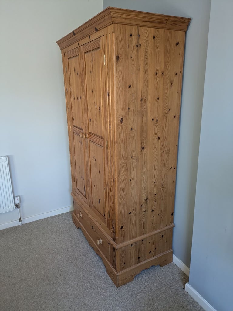 Pine wardrobe
