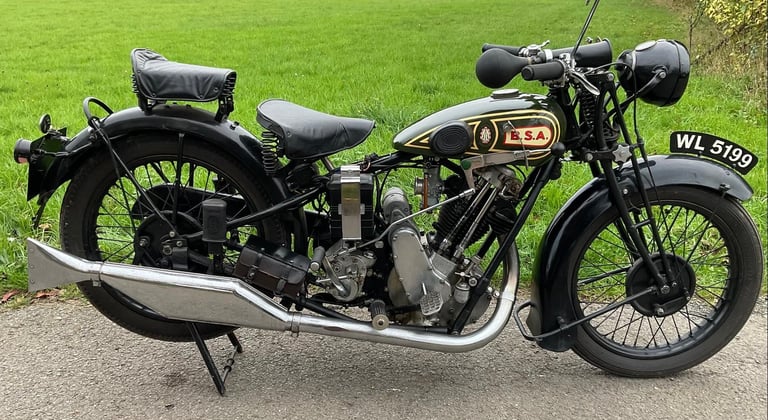 1929 BSA 500cc OHV Sloper – Banbury eligible – Beautiful Usable Classic 