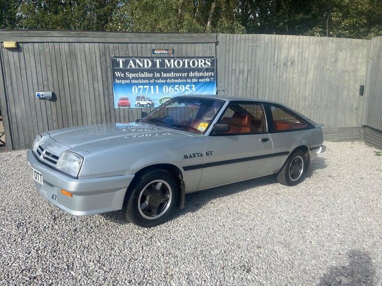 1984 Opel Manta 1.8 Berlinetta Coupe 2dr Petrol Manual (90 bhp) Petrol Manual