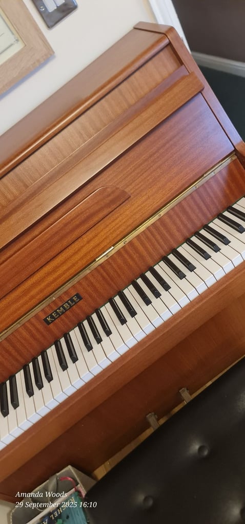 image for Piano kemble and stool