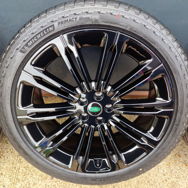 Genuine Range Rover 23" Style 1075 Alloy wheels Sport Vogue L460 L461 Black