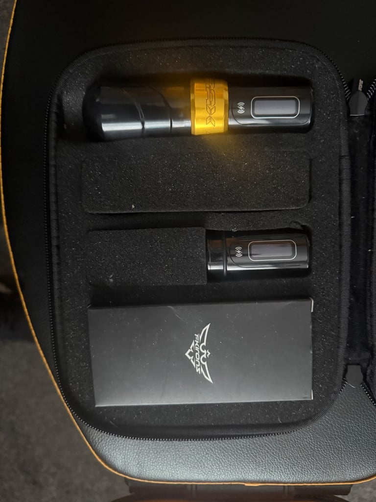 image for Fk irons flux max 4mm stroke 2x thunderbolt batteries 