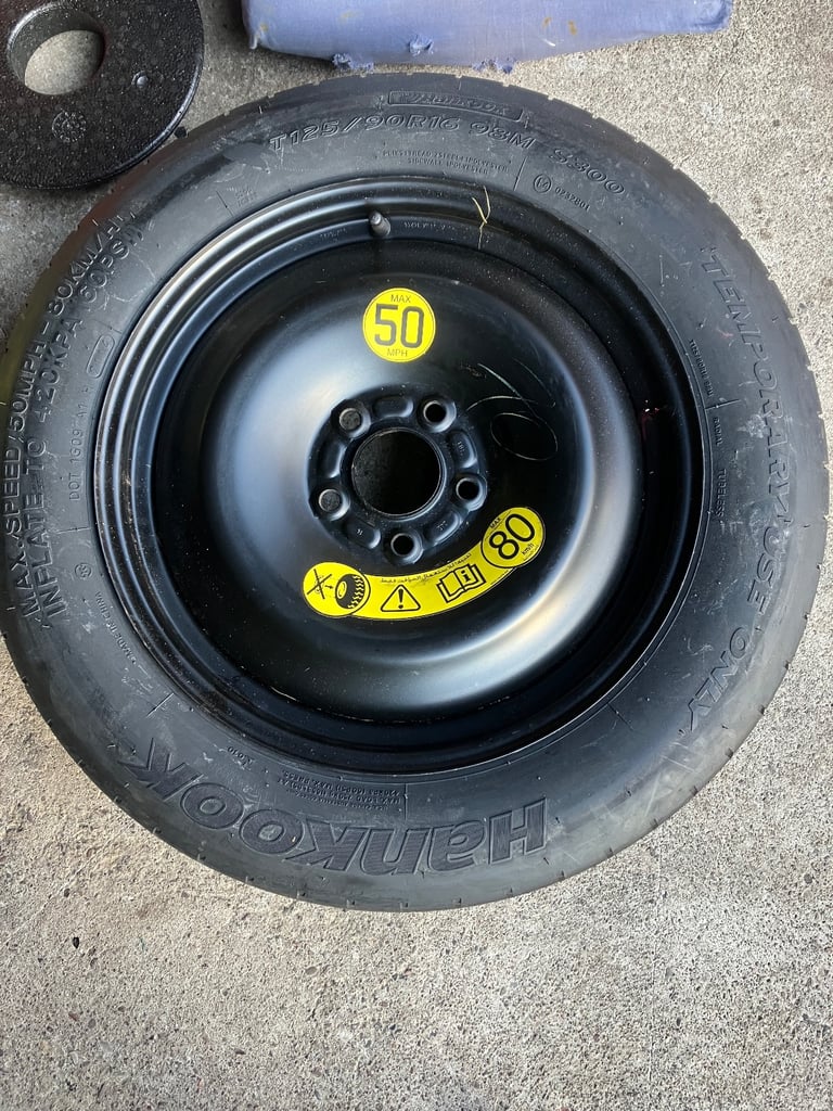 Space saver tyre