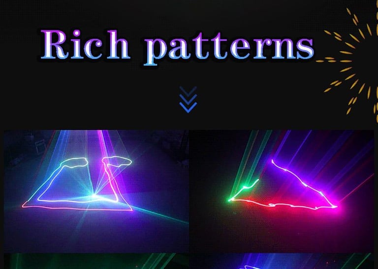 Alien 500 mW RGB Disco laser light 