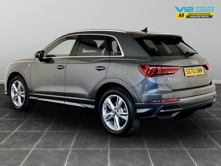 2020 Audi Q3 2.0 TFSI 40 S line S Tronic quattro Euro 6 (s/s) 5dr Automatic SUV Petrol Automatic