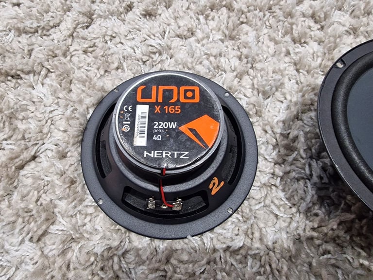 HERTZ UNO X165 SPEAKERS - 6.5 INCH