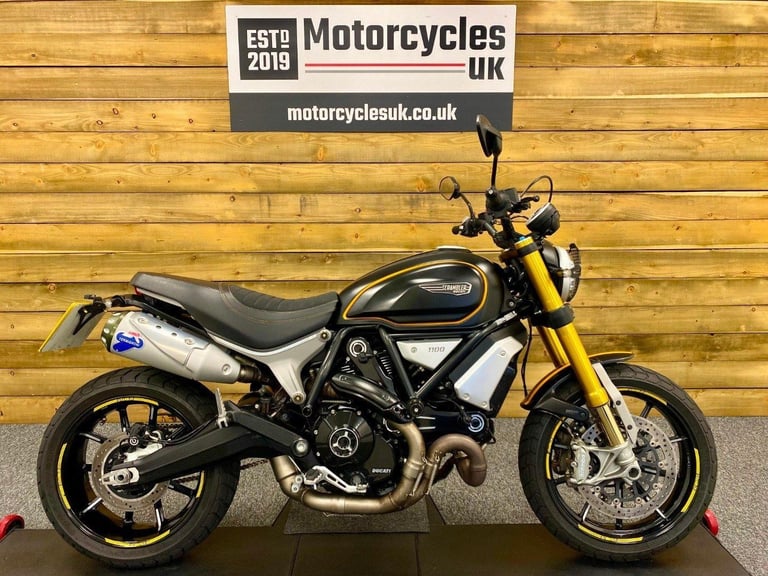 image for 2019 DUCATI SCRAMBLER 1100 SPORT TERMIS, ÖHLINS, ONLY 5837 MILES FSH