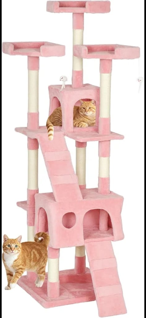 Pink Cat Tree 