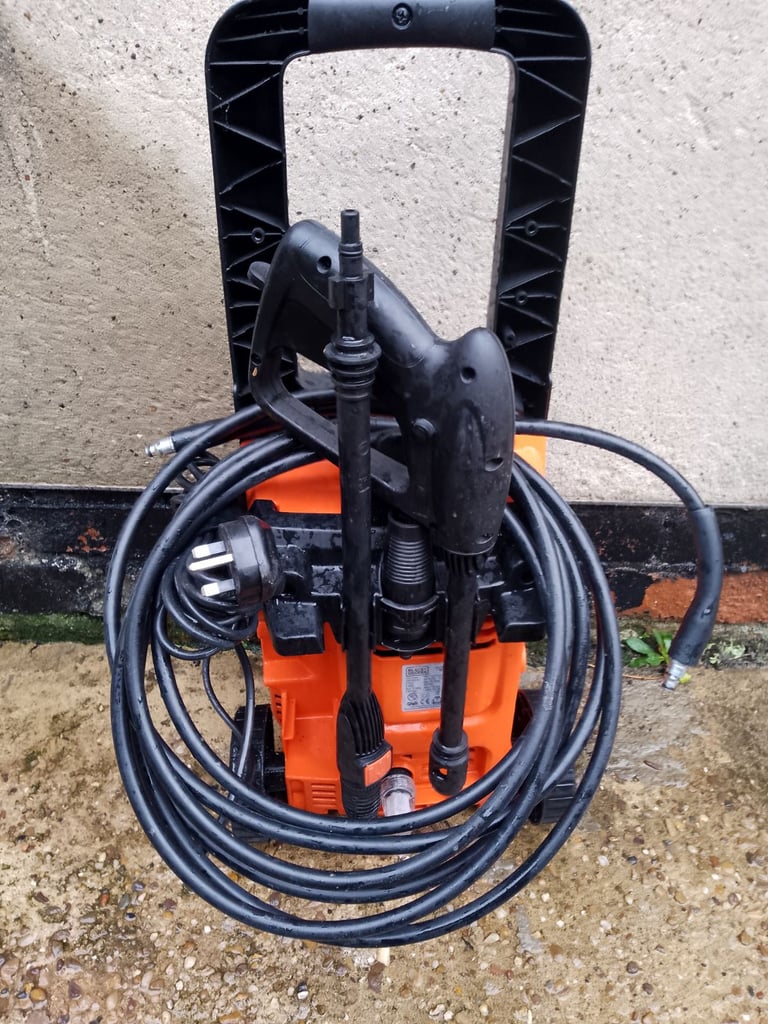 Black+decker pressure washer 