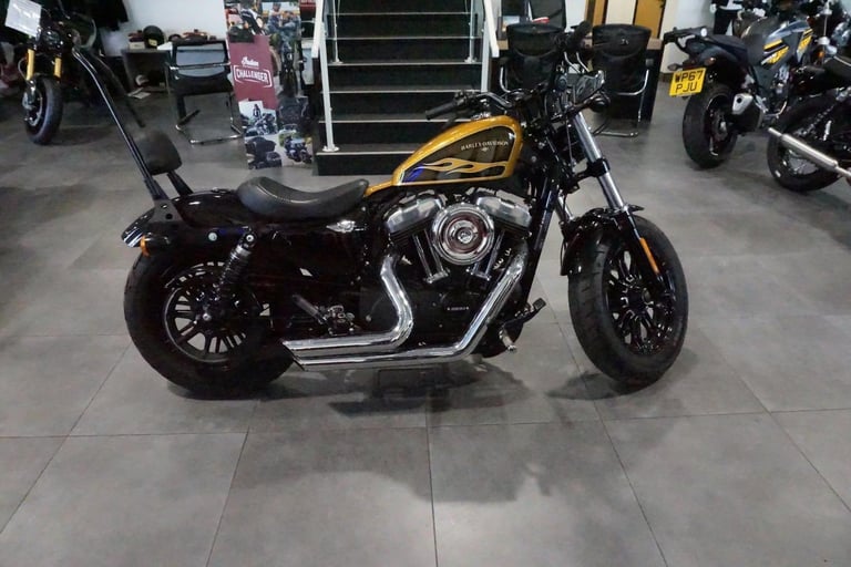 Harley Davidson XL1200 Forty Eight, 2016, Gold with just 6996miles