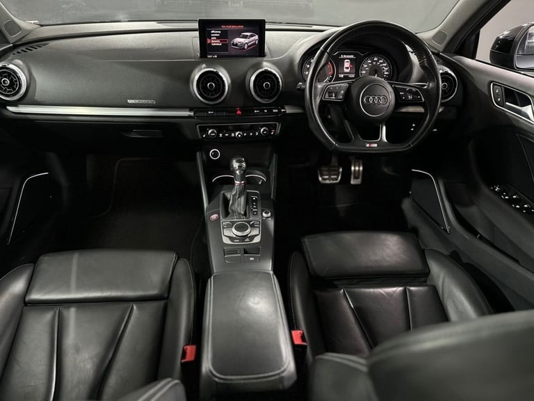 2017 17 AUDI S3 2.0 TFSI BLACK EDITION SALOON 4DR PETROL S TRONIC QUATTRO EURO 6