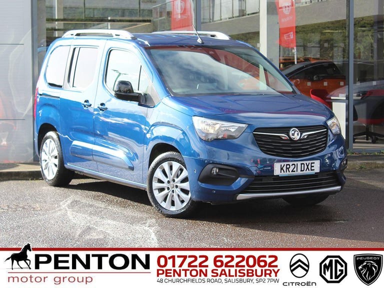 2021 Vauxhall Combo Life 1.2 Turbo Elite Auto Euro 6 (s/s) 5dr MPV Petrol Automatic