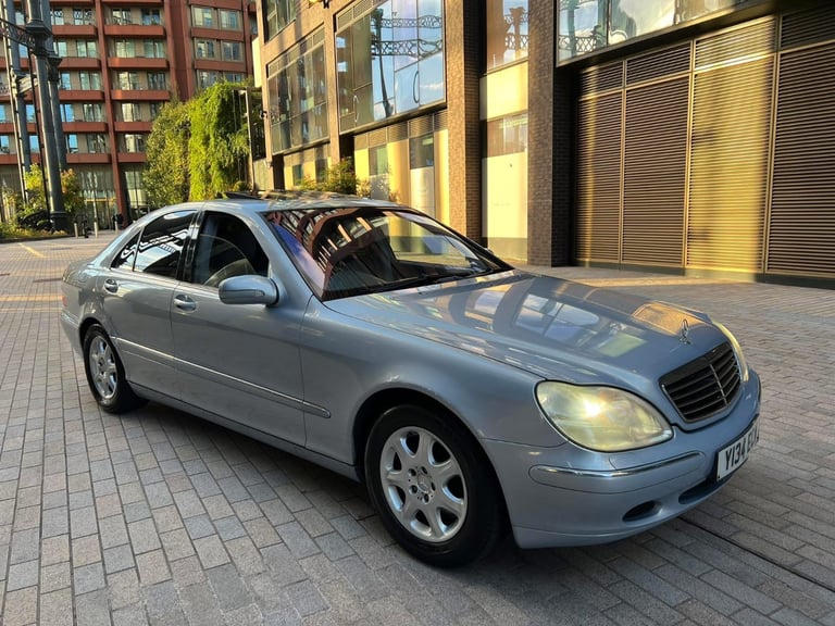 2001 Y Reg Mercedes Benz S Class S500 V8 306 Bhp Low Mileage Ulez Complaint Rare Colour W220