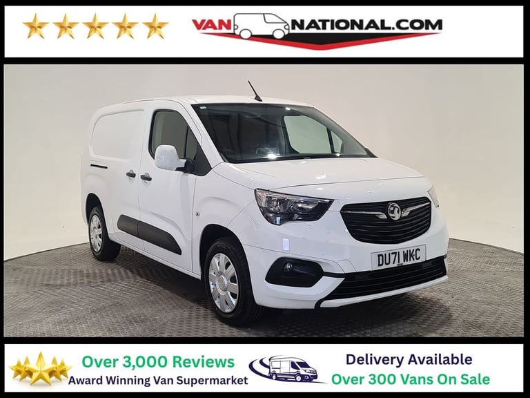 VAUXHALL COMBO 1.5 TURBO D 2300 SPORTIVE P/V L2 H1 100 BHP LWB DIESEL