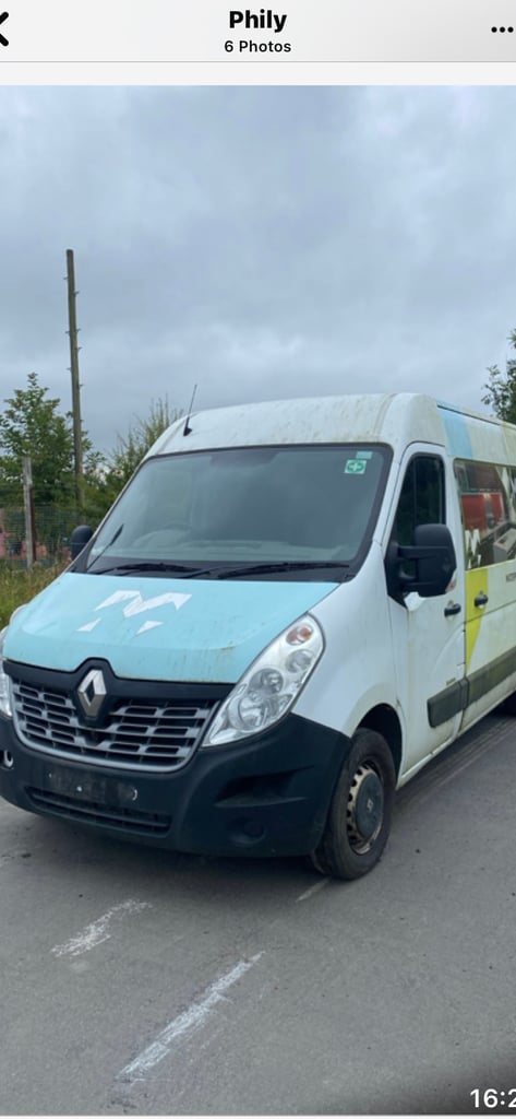 image for Renault master 2015 front end