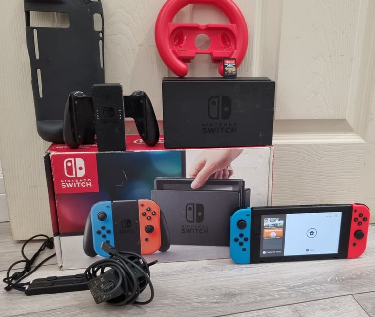image for NINTENDO SWITCH MEGA BUNDLE PLUS 1 GAME (DELIVER LOCALLY)