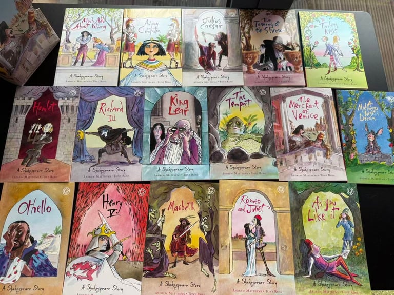 image for The Shakespeare Stories - 16 Books Collection (Boxed Set)by Andrew Matthews, Tony Ross 