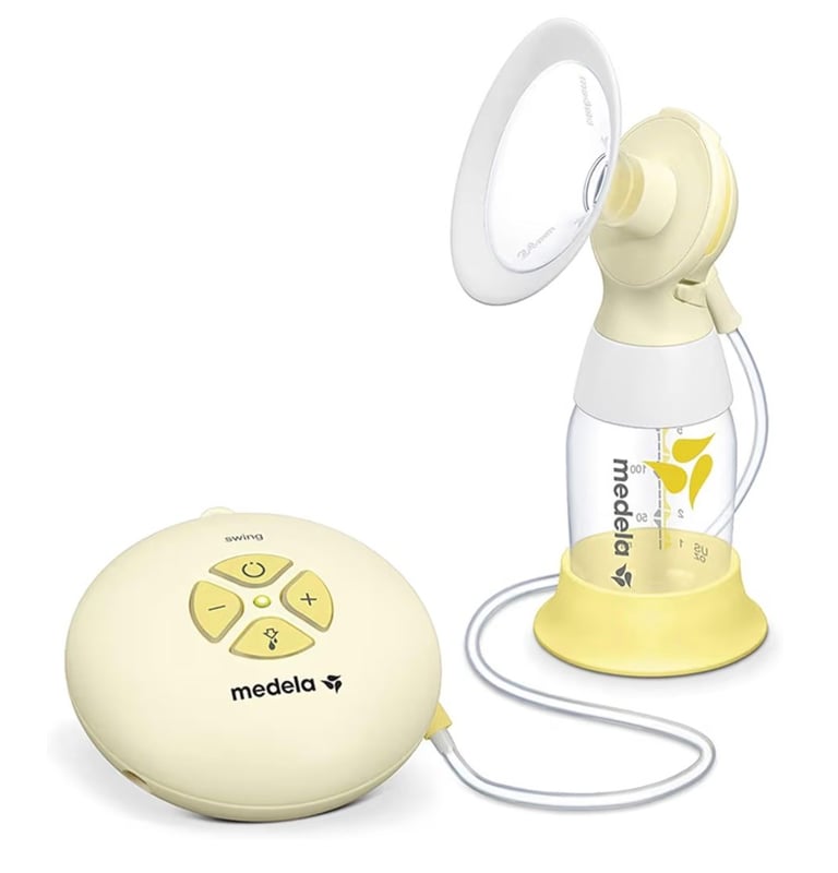 Medela Swing Flex Single Electric Breast Pump - Compact Design, Featur