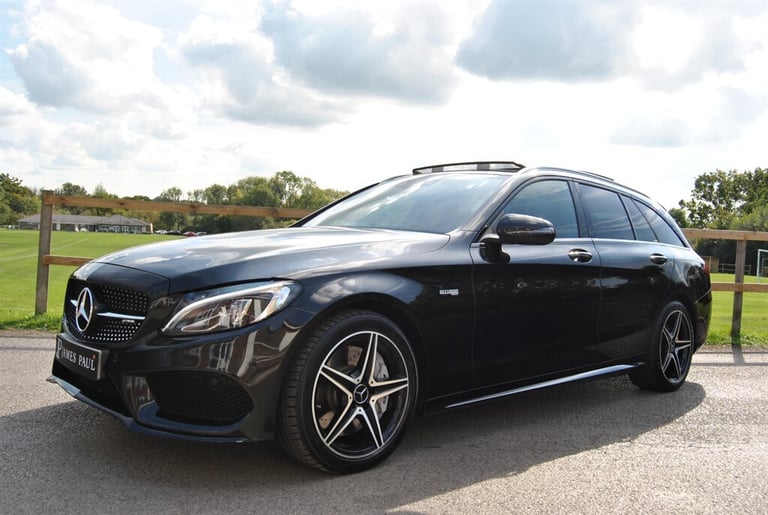 2017 Mercedes-Benz C-Class 3.0 V6 AMG (Premium) Estate 5dr Petrol G-Tronic+ 4MATIC Euro 6 (s/s) (...