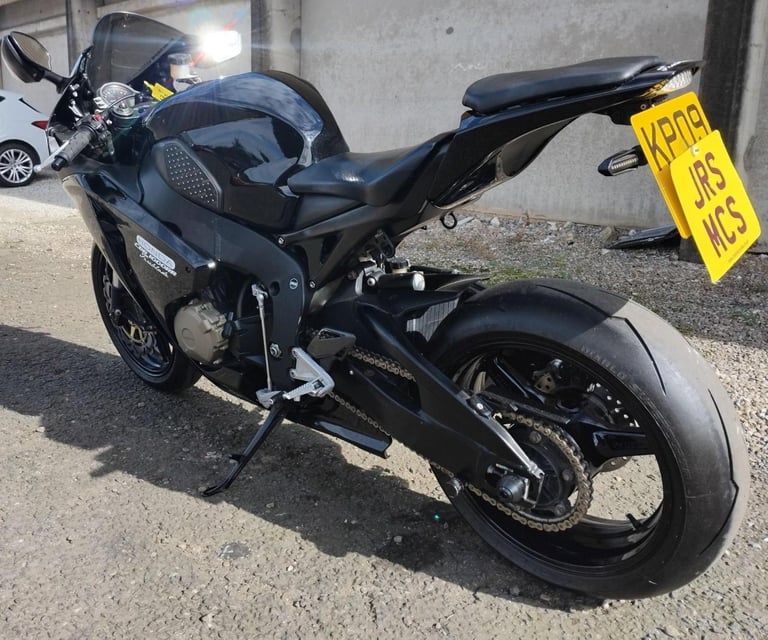 2009 09 HONDA CBR 1000 RR-8 FIREBLADE CBR1000RR CBR1000 BLACK SPORTS SUPERBIKE