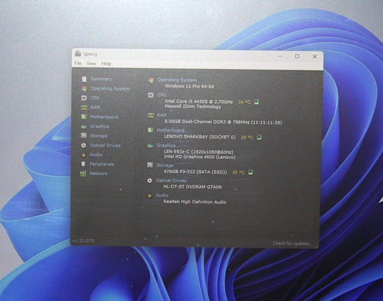 Lenovo Intel i5 4th Gen All-in-One AIO PC Computer Wi-Fi and Microsoft Office
