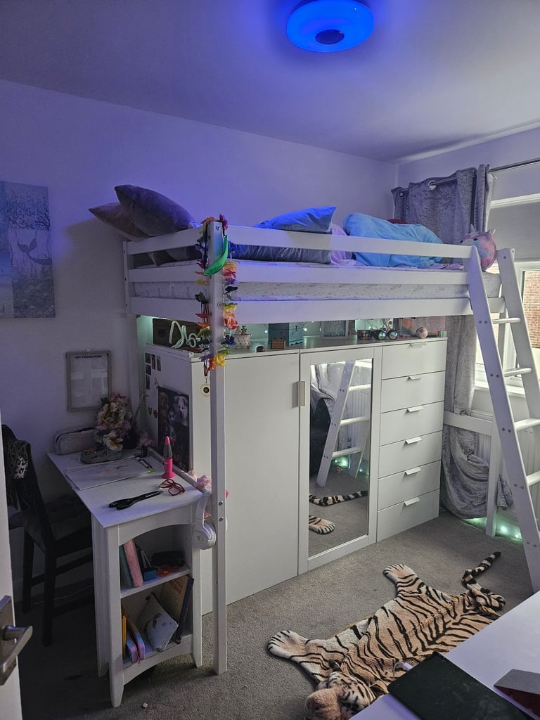 Single junior loft bed only