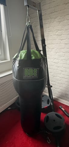 Bbe Foldable Boxing Bag Stand BBE PUNCH BAG, STAND WEIGHTS In
