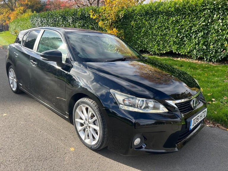 LEXUS CT 200h 1.8 SE- L 17 FULL MAP 2011 1 OWNER SAT NAV REV CAMERA HYBRID AUTO