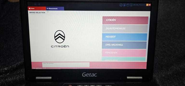 Diagnostic Rugged Laptop Peugeot Citroen Vauxhall PSA Diagbox V9.186 2024