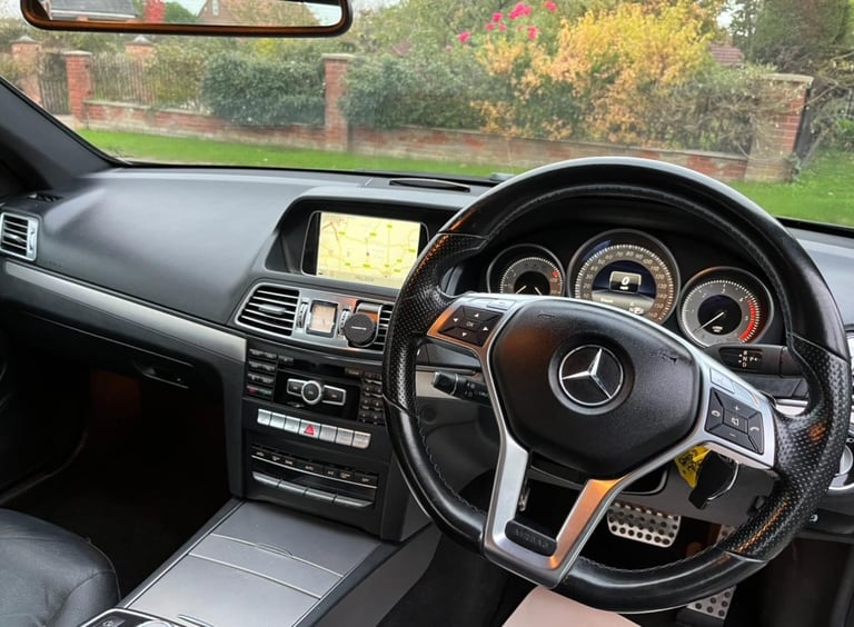 2015 MERCEDES-BENZ E250 CDi AMG LINE AUTO GENUINE 89K 9 SERVICES FULL MOT LOVELY