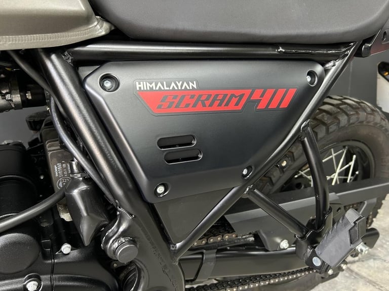 2023 23-PLATE ROYAL ENFIELD SCRAM 411 ** JUST 351 MILES FROM NEW **