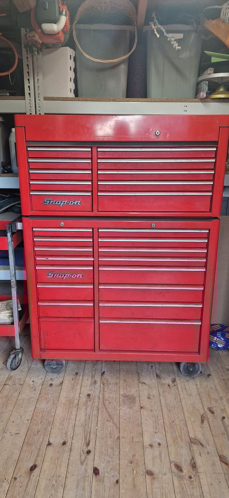 Snap On Toolbox Roll Cab 40 inch tool chest top box