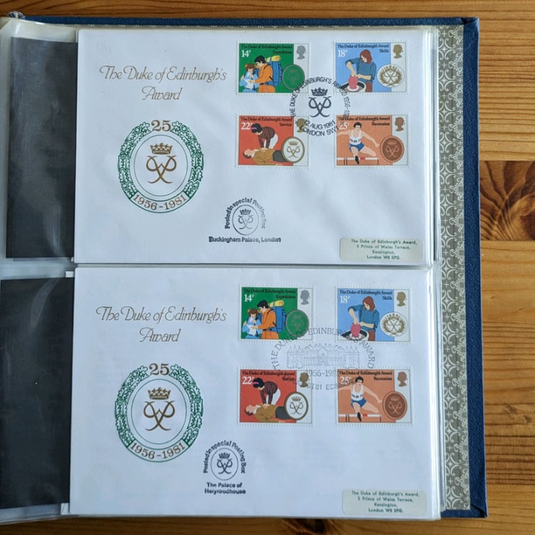 image for 50p each 13x Stamp First Day of Issue covers