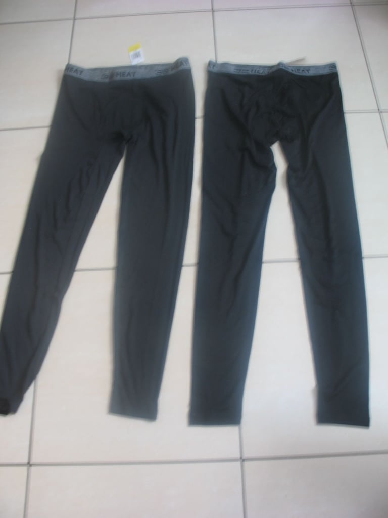 Double pack men's thermals size L