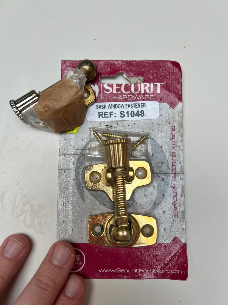 Sash Window Finger Locks