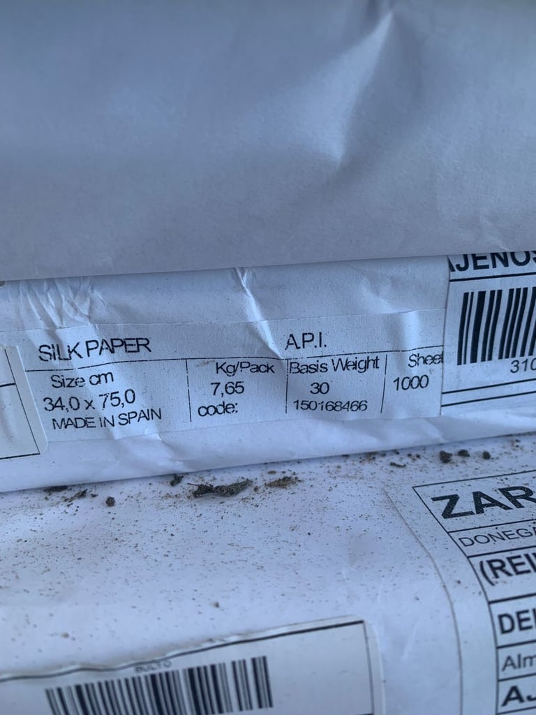 Arts & Crafts Silk Paper 1000 Sheets - 40 Available